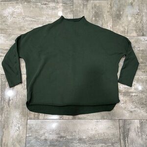 Dark Green Long Sleeve Top